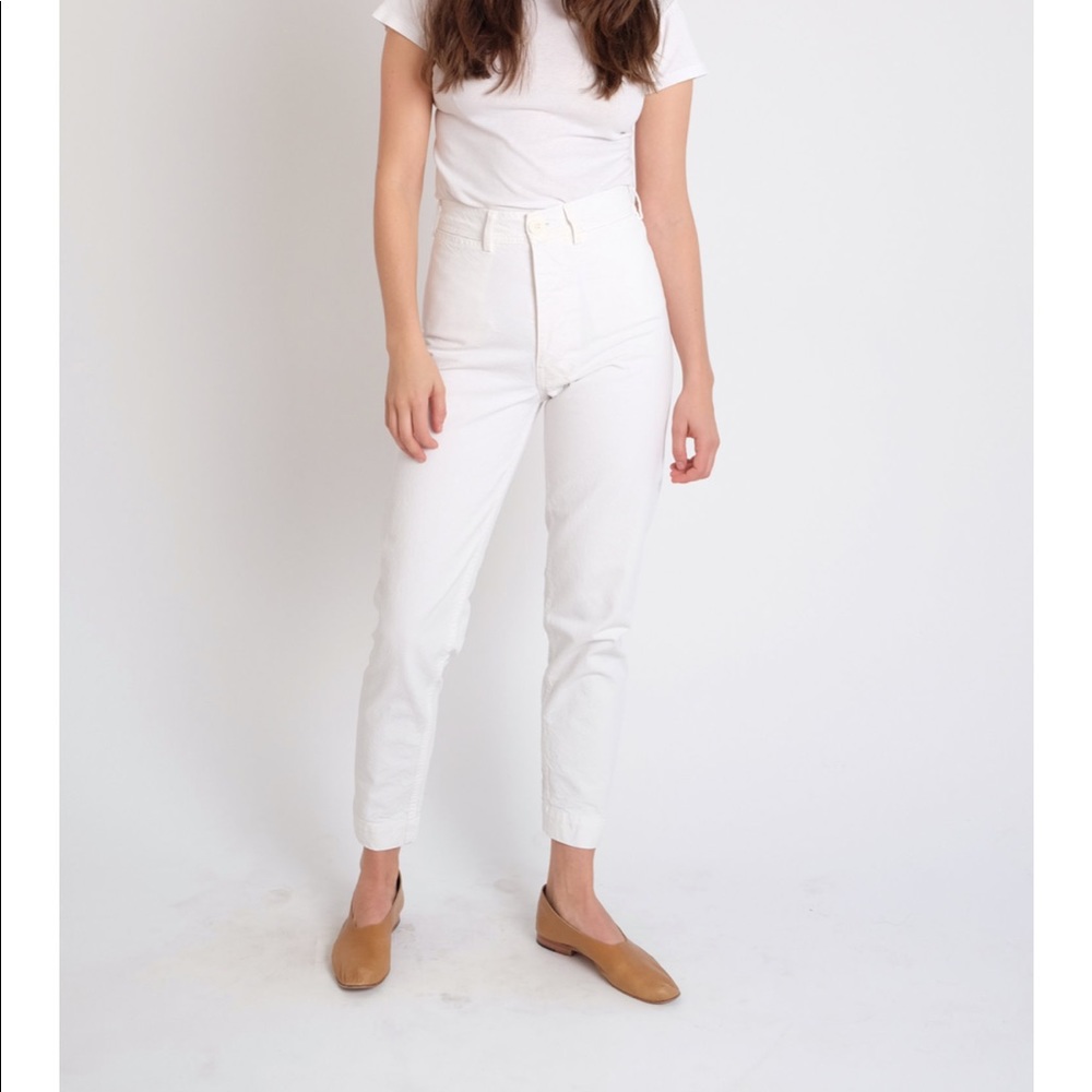 Jesse kamm white ranger pants